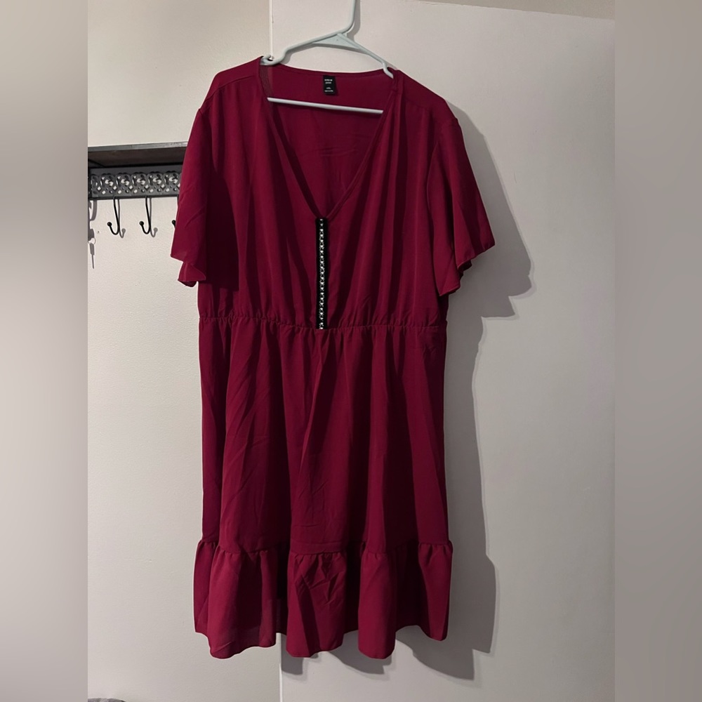 Red Shein 4X Dress
